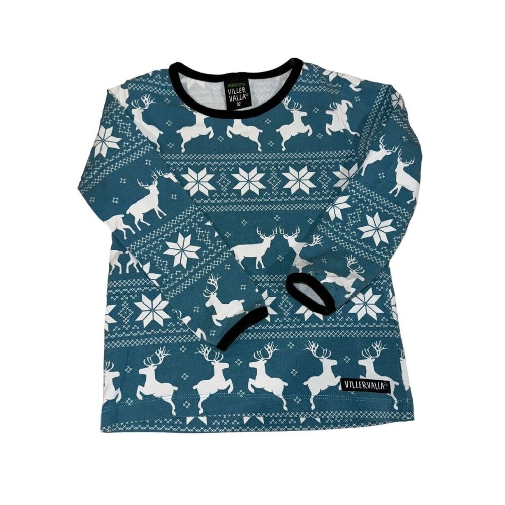 Villervalla Reindeer Long Sleeve Top Size 92 2 Years